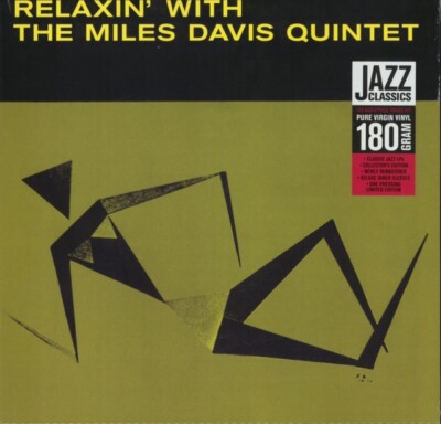 The Miles Davis Quintet   Relaxin' With The Miles Davis Quintet LP 12'' Vinyl