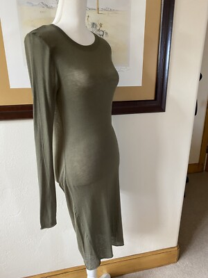Max Azria Bodycon Green Khaki Knee Length Dress Size Medium | eBay Max Azria Bodycon Green Khaki Knee Length Dress Size Medium | eBay