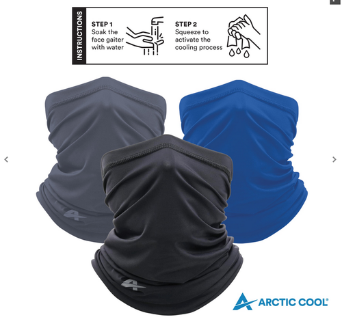 3 ARCTIC COOL FACE COVER GAITER MASK BALACLAVA TUBE BANDANA SUN UPF50 NECK SCARF - Picture 4 of 8