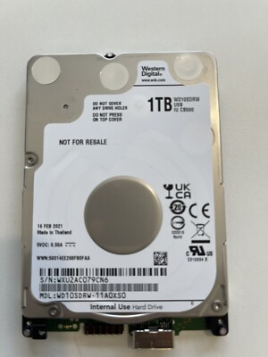 Western Digital 1TB WD10SDRW-11A0XS0 2,5'' USB 3.0 IU CB500 Portable Festplatte