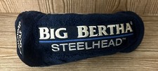 Callaway Golf Big Bertha Steelhead 1 Wood Head Cover Black Plush Vintage