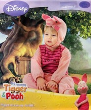 CARNEVALE VESTITO PIMPI PIGLET WINNIE POOH DISNEY NEONATO PRIMA INFANZIA