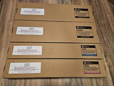 Sharp MX-51NT CMYK Toner  Waste Toner Box Set For MX-4110N, MX-5110N, MX-4111N