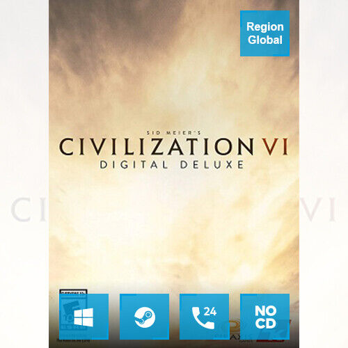 Sid Meier's Civilization VI Digital Deluxe Edition Steam CD Key