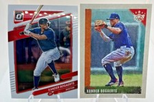 2022 Diamond Kings Red Sox Baseball Card #23 & 2021 Optic #146 - Xander Bogaerts