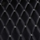 <!--F#f_0-->Faux Leather Fabric Sponge Quilted Car Seat Cover Mat Upholstery Material Trims<!--F/-->