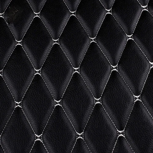Kunstleder Stoff Schwamm Gesteppt Autositzbezug Matte Polstermaterial Borten - Bild 4 von 15