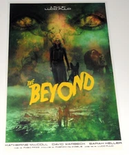 The Beyond 1981 Italian Horror Lucio Fulci Cult Alternate Poster 19"x13" Giallo