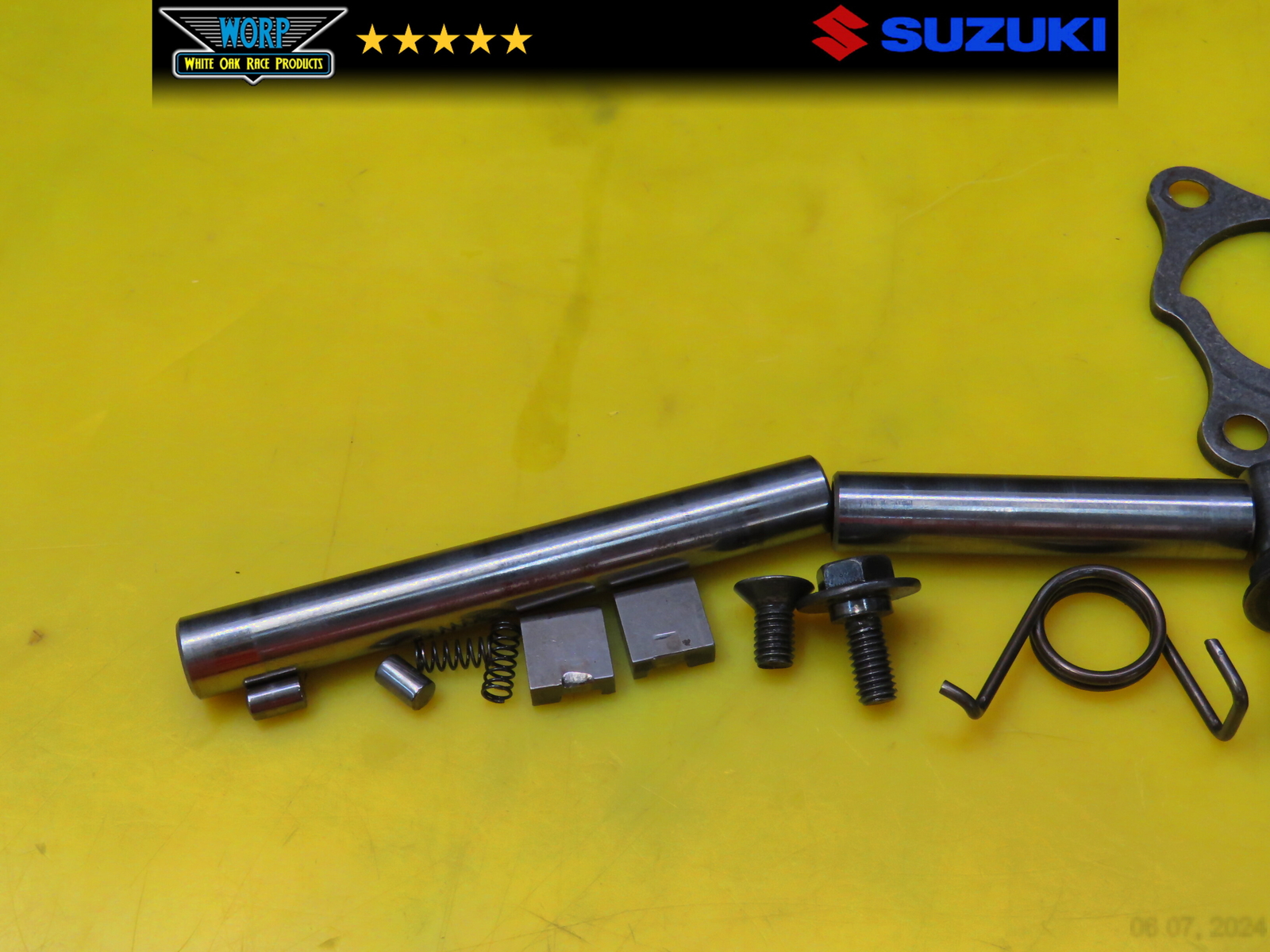 2001 SUZUKI RM250 TRANSMISSION GEAR CHANGE FORKS SHIFT CAM DRUM SHIFTER