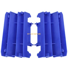 Pair Radiator Louvers Guards Blue for Yamaha YZ125 YZ250 YZ125X YZ250X 2002-2021