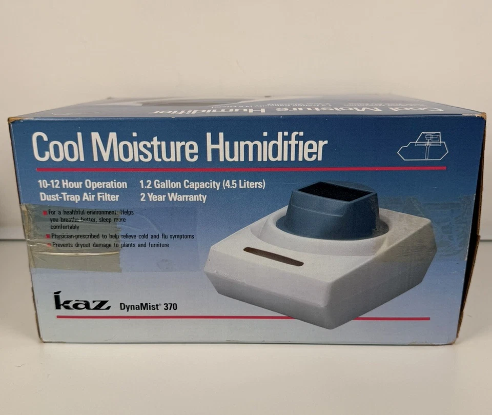 Humidificador vaporizador caja abierta KAZ DynaMist 370 Cool Mist de colección Foto 4 de 4