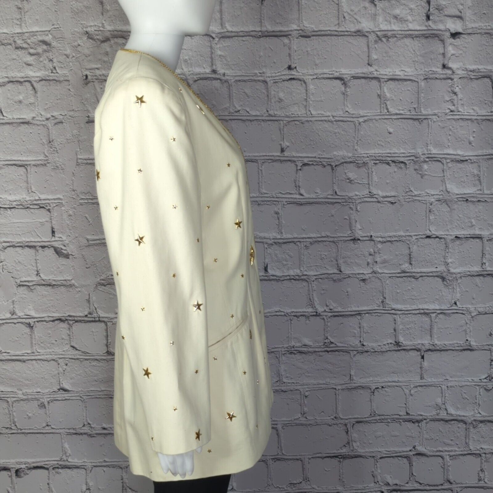 Vintage Magali Collection Gold Star Jacket/Skirt … - image 4