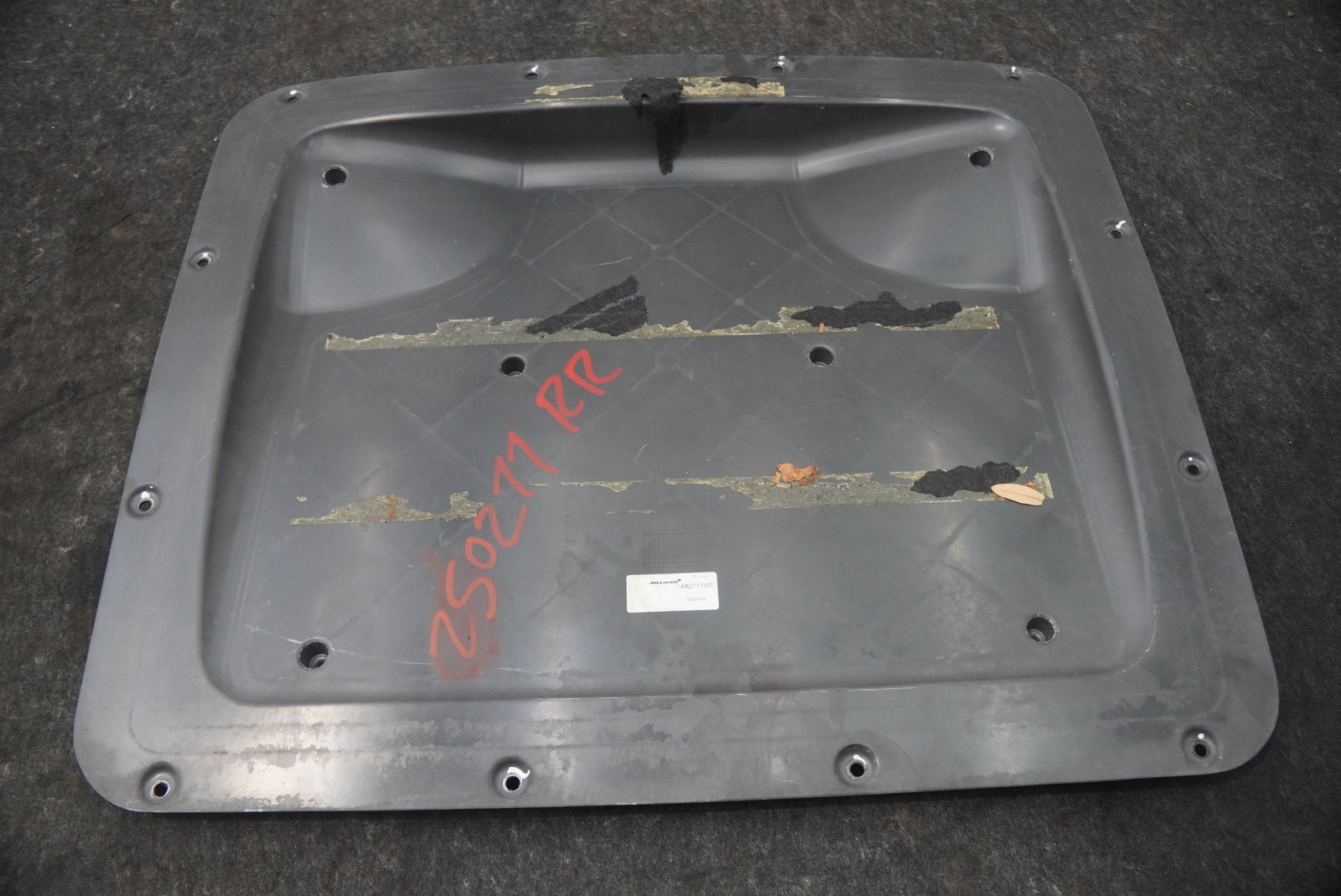 Rear Engine Cover Service Panel 14A2717SP OEM McLaren 720S Spider 2020