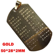 Gold CW Training Coin Morse Code Commemorative Coin Morse Telegraph Code US