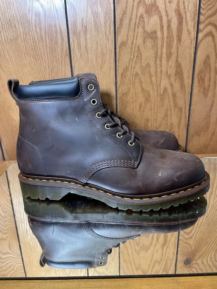 DR MARTEN 939 BEN BOOT LEATHER HIKER BOOTS color Gaucho Crazy Horse Size 13 M | eBay