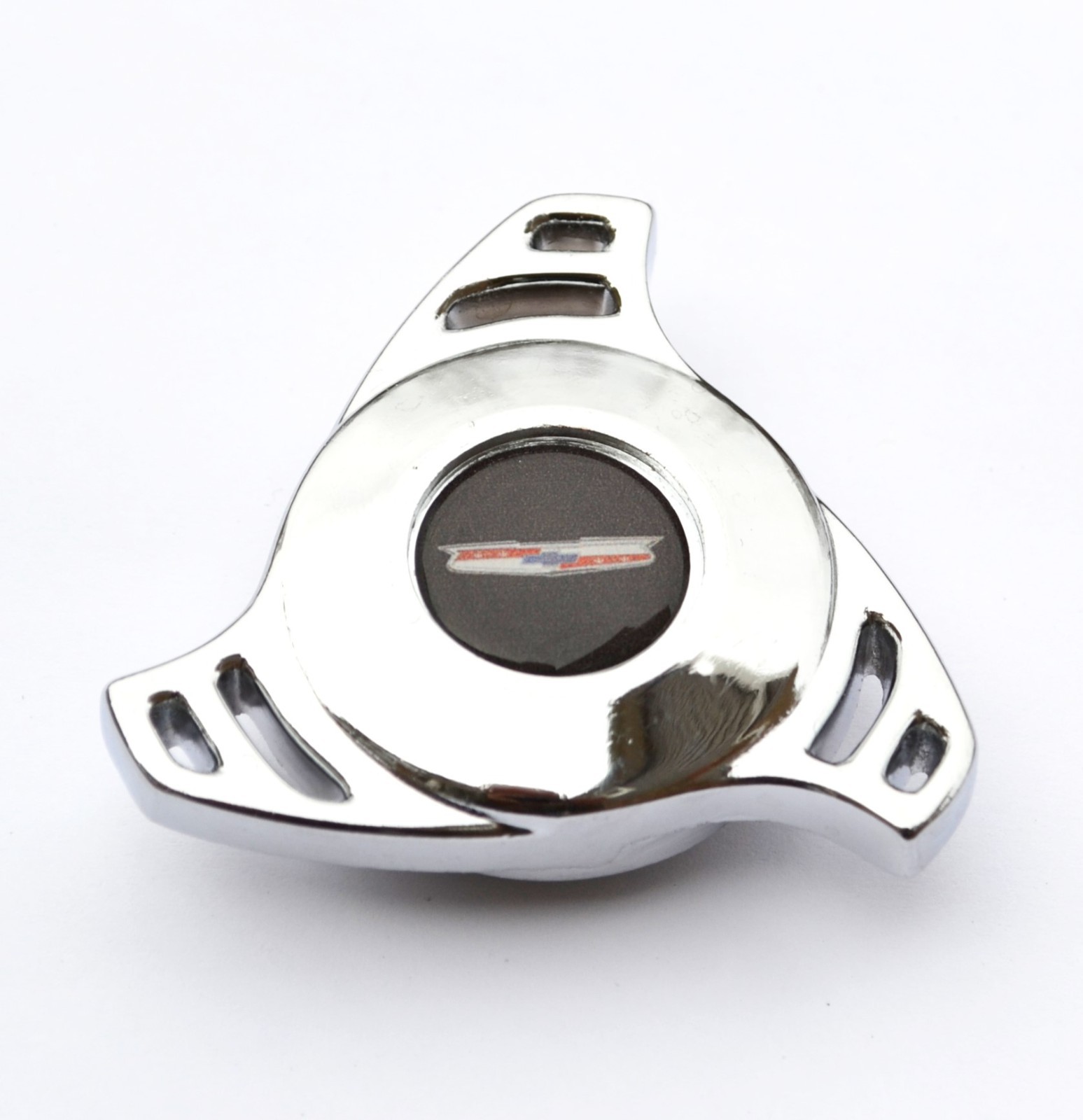 CHROME AIR CLEANER WING NUT SPINNER 5557 CHEVY Edelbrock Holley