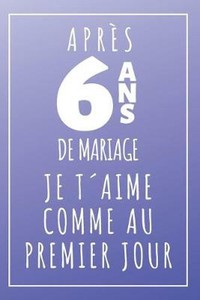 Noces De Chypre Carnet De Notes Ide Cadeau Original Et Utile Pour Clbrer 6 Ans Ebay