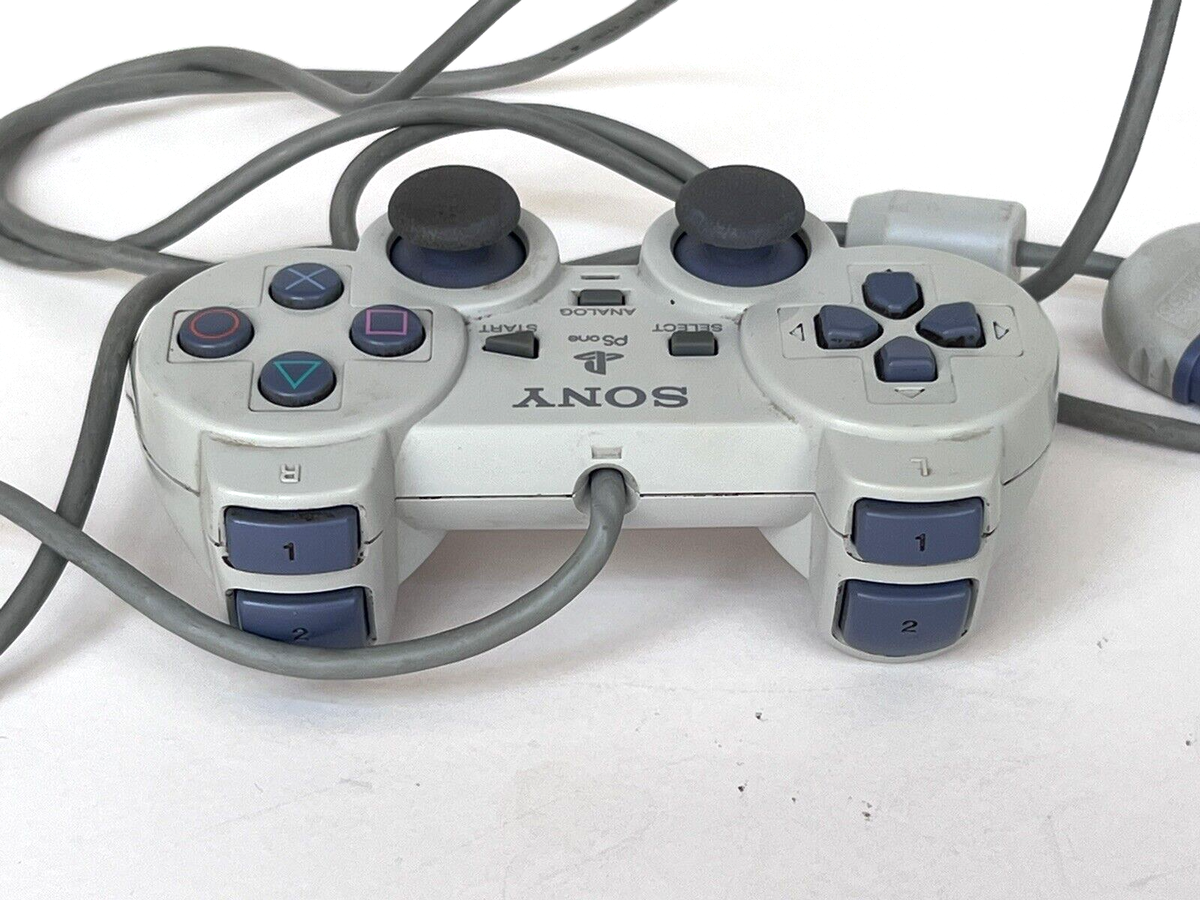 Manette Officielle Sony PlayStation 1 (PS1) Avec Câble - Modèle SCPH-110 - Occasion