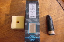 NOS SELMER CLARINET MOUTHPIECE REF 3 HS STAR FRANCE HARD RUBBER 1990s