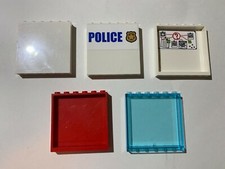 Piezas Lego 59349 (2 piezas) Paneles de Pared 1x6x5 (Las piezas tienen arañazos)