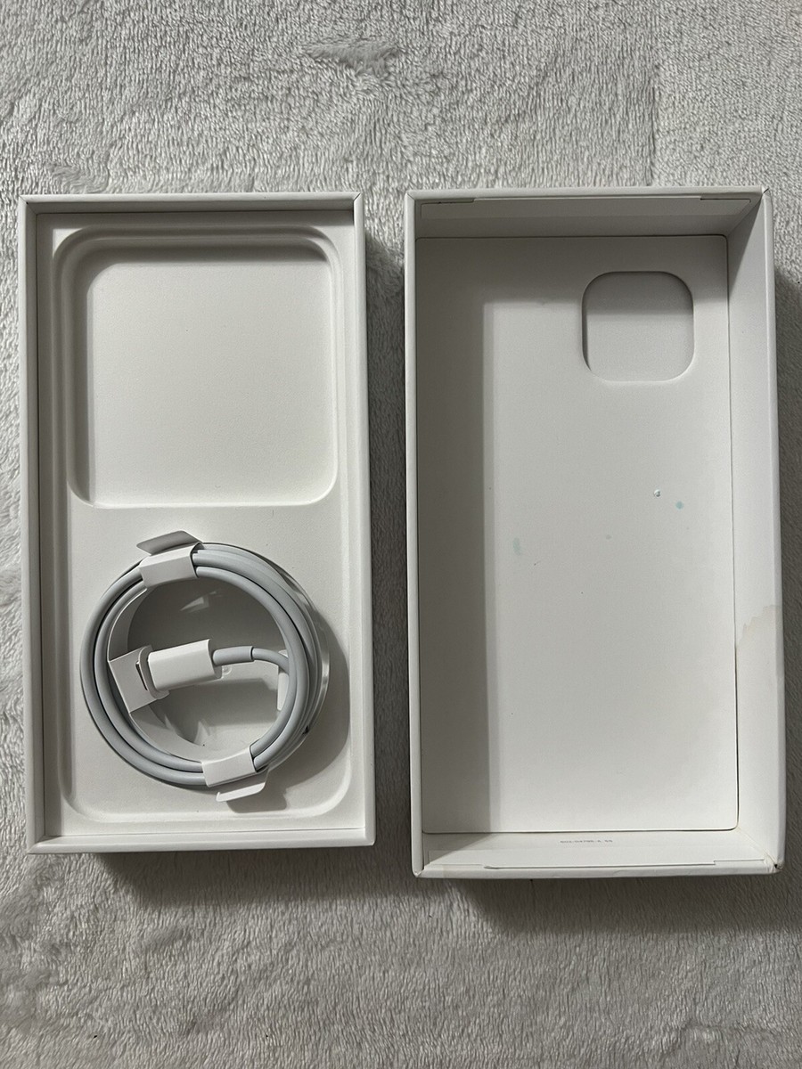 BOX ONLY Apple iPhone 13 Red 128gb with Charging Cable | eBay