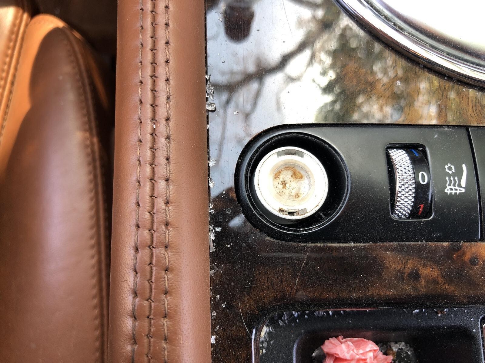 2006 BENTLEY CONTINENTAL FLYING SPUR Left Front Driver Seat Brown Leather Heated