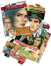 Un Pasado Que Regresa Set de 5 Novelas De Amor, Pasión, Intriga Y Traición