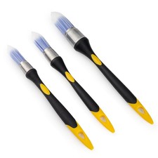 Trim Brush Set, 3 Pcs Paint Brushes for Painting Walls, Trim Paint Brush, Sma...