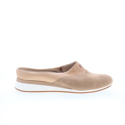 Hush Puppies Evaro Mules HW06296-230 Womens Brown Leather Mule Flats Shoes 7