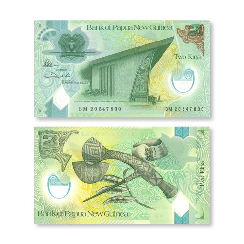 Papua Nuova Guinea 2 Kina, 2020, B154b, UNC - Foto 1 di 2