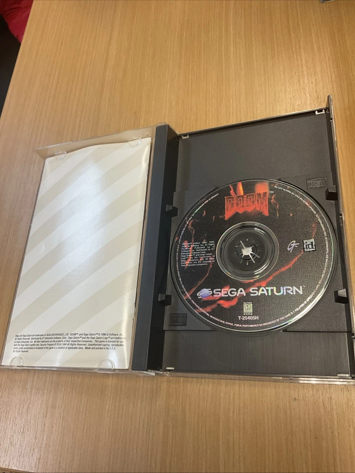 Doom (Sega Saturn) Complete in Case - Great Condition - Image 3 of 4