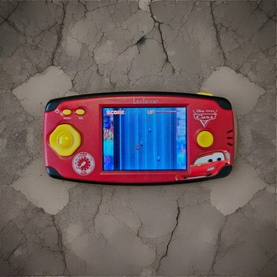 Lexibook Cars Cyber Arcade 150 Spiele Konsole Kinder Disney Pixar LCD Bildschirm