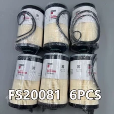 6X FleetGuard Fuel Filter Water Separator FS20081 For Cummins A0000904851 New