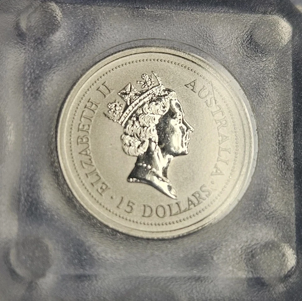 1997 Perth Mint Koala 1/10 oz Platinum Coin BU in Mint Capsule RARE YEAR - Image 4 of 4