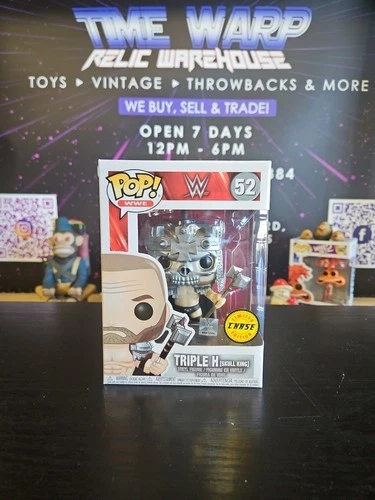 Funko Pop! Vinyl: WWE - Triple H (w/ Mask) (Chase) #52 With Protector