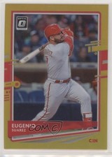 2020 Panini Donruss Optic Gold Prizm 5/10 Eugenio Suarez #139 2id