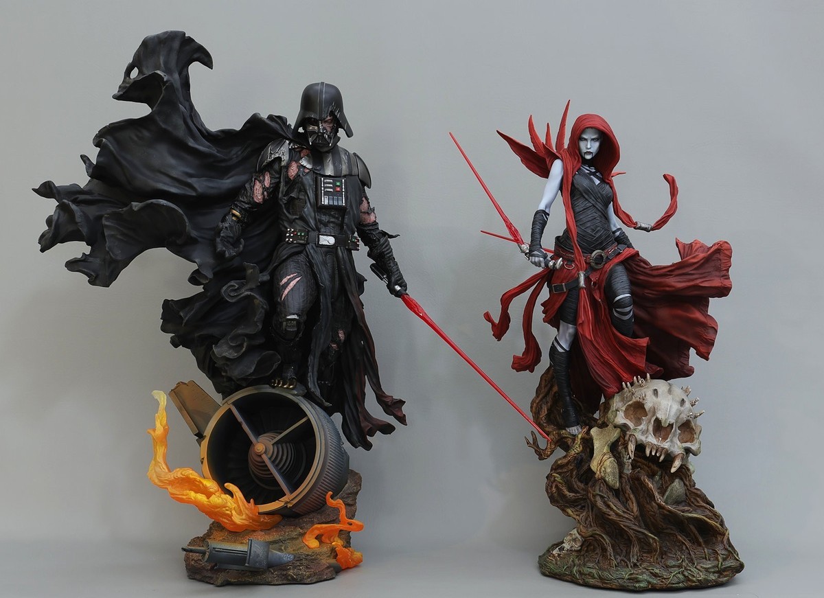 Sideshow Star Wars 　フィギュア Sideshow Collectibles Asajj Ventress Mythos 1:5 Scale statue Star