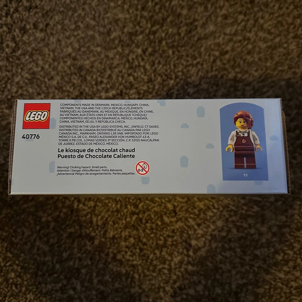 NIB LEGO 40776 Hot Chocolate Stand Building Toy 256 Pieces Age 10 Plus New - Image 4 of 4