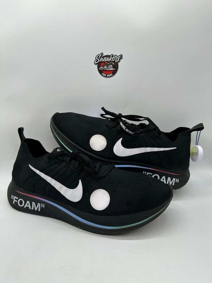 Nike Off-White x Zoom Fly Mercurial Flyknit Black for Sale