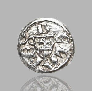 MEDIEVAL HUNGARY. Bela IV, 1235-1270. Silver Denar, Huszar 69