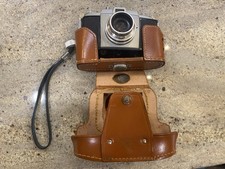 Vintage Kodak Pony IV 35mm Camera w/ Anastar Lens  Original Leather Case