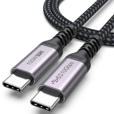 USB C Video Cable 3ft 4K60Hz 10Gbps Data Transfer 100W Fast Charging for Laptop
