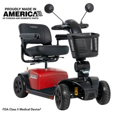Pride Victory  10 Platinum- SC710PLA- 4-Wheel EZ Turn Full Size Mobility Scooter