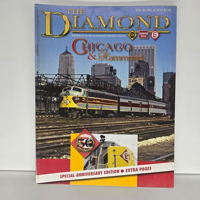 #ad Erie Lackawanna Railroad History Chicago West End Hammond Dayton EMD F3 $16.00