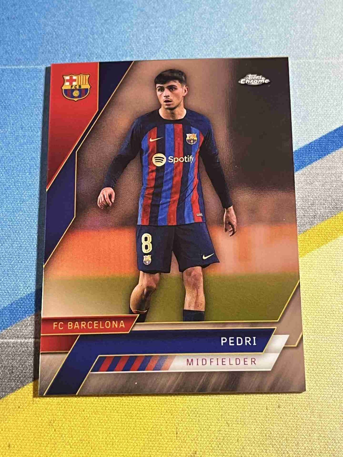 2022-23 Topps Chrome FC Barcelona Soccer Pick Your Base #1-100 - Buy More & Save
