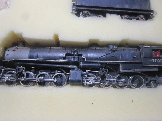 PFM Brass HO Scale Northern Pacific Z-3 2-8-8-2 #4023 Steam Loco & Tender - Image 3 of 4