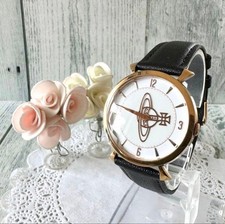 Vivienne Westwood VW-7843 35mm Gold Tone Used Watch Replacement Band Japan