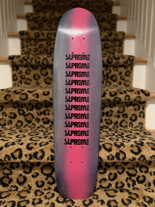 Supreme SurfStyle Cruiser Deck Skateboard Blue Pink
