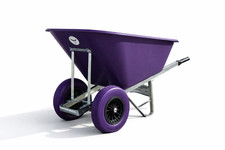 200L OX WHEELBARROW TWIN XL EXTRA LARGE Blue Purple Pink Black Green Stable Big