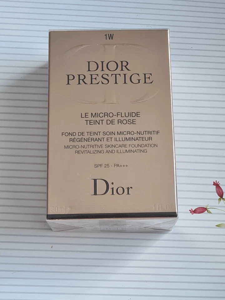 Genuine Dior prestige teint de Rose foundation 1W - Image 3 of 4